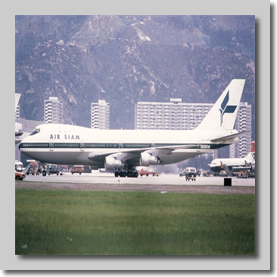 HS-VGF with Air Siam May 1975 (by Andy Heape)